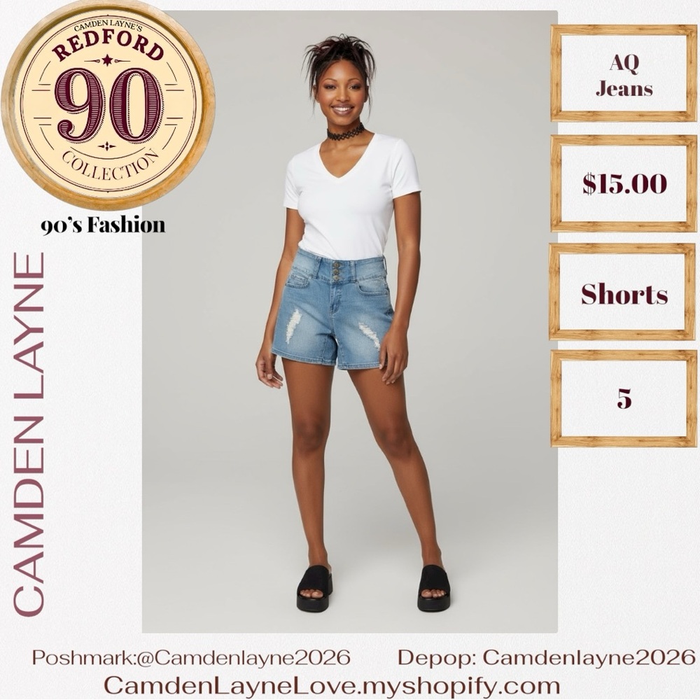 Ford Blue Jean Shorts
